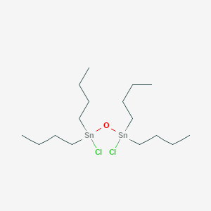 molecular formula C16H36Cl2OSn2 B083754 Distannoxane, 1,1,3,3-tetrabutyl-1,3-dichloro- CAS No. 10428-19-0