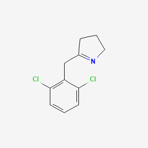5-(2,6-dichloro-benzyl)-3,4-dihydro-2H-pyrrole
