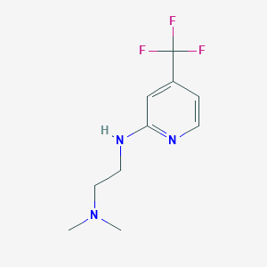 2-(2-Dimethylaminoethylamino)-4-trifluoromethylpyridine