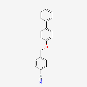 4-(Biphenyl-4-yloxymethyl)benzonitrile