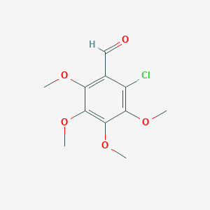2-Chloro-3,4,5,6-tetramethoxybenzaldehyde