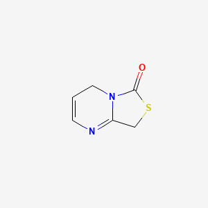 molecular formula C6H6N2OS B8375674 4,8-Dihydro[1,3]thiazolo[3,4-a]pyrimidin-6-one 