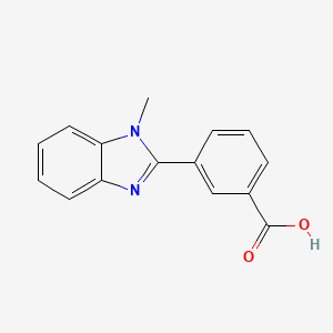 3-(1-Methyl-1H-benzoimidazol-2-yl)benzoic acid