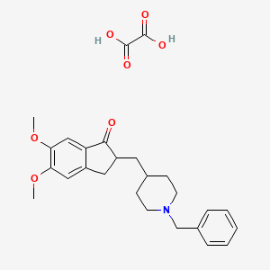 molecular formula C26H31NO7 B8375721 Donepezil oxalate CAS No. 870555-76-3