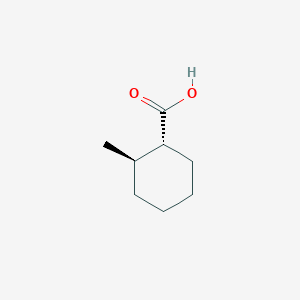 molecular formula C8H14O2 B083758 (1R,2R)-2-methylcyclohexane-1-carboxylic acid CAS No. 15177-62-5