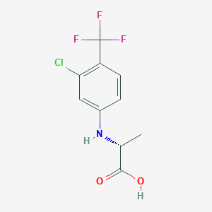 D-Alanine,N-[3-chloro-4-(trifluoromethyl)phenyl]-