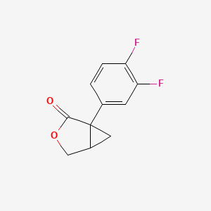 1-(3,4-Difluoro-phenyl)-3-oxa-bicyclo[3.1.0]hexan-2-one