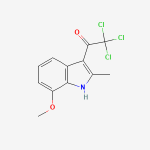 2-Methyl-3-trichloroacetyl-7-methoxyindole