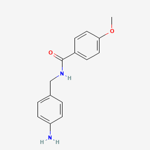 N-(4-Aminobenzyl)-4-methoxybenzamide