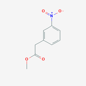 molecular formula C9H9NO4 B083764 Methyl 3-nitrophenylacetate CAS No. 10268-12-9