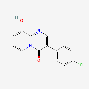 3-(4-Chlorophenyl)-9-hydroxypyrido[1,2-a]pyrimidin-4-one