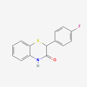 2-(4-Fluorophenyl)-2H-1,4-benzothiazin-3(4H)-one