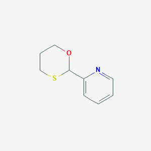 2-(Pyrid-2-yl)-1,3-oxathiane