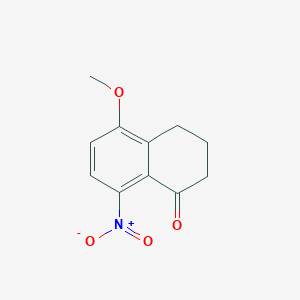5-Methoxy-8-nitro-1-tetralone