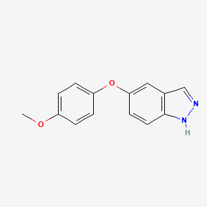 1h-Indazole,5-(4-methoxyphenoxy)-