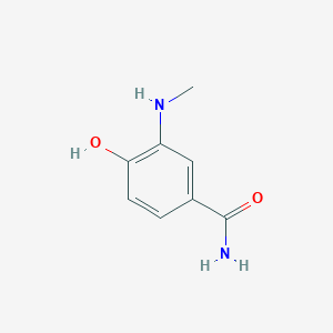 4-Hydroxy-3-(methylamino)benzamide