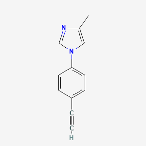 1-(4-Ethynylphenyl)-4-methyl-1h-imidazole