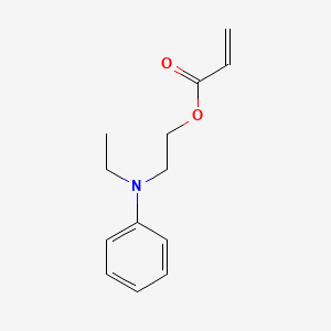 molecular formula C13H17NO2 B8376762 2-[Ethyl(phenyl)amino]ethyl prop-2-enoate CAS No. 19856-08-7