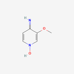 molecular formula C6H8N2O2 B8376770 4-Amino-3-methoxypyridine1-oxide 