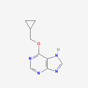 6-Cyclopropylmethoxy-9H-purine