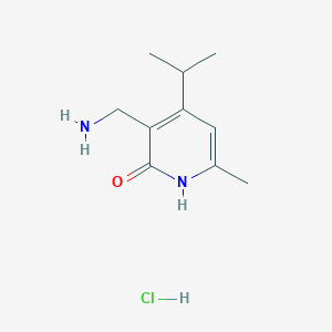 3-(Aminomethyl)-6-methyl-4-(2-propyl)-1,2-dihydropyridin-2-one HCl salt