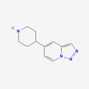 5-(Piperidin-4-yl)-[1,2,3]triazolo[1,5-a]pyridine