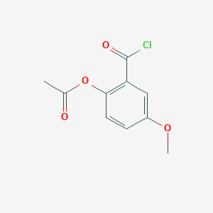 2-Acetoxy-5-methoxybenzoyl chloride