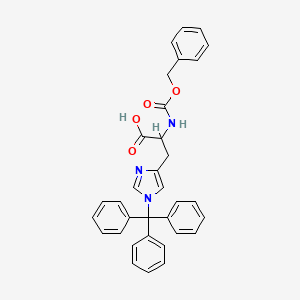 2-(Phenylmethoxycarbonylamino)-3-(1-tritylimidazol-4-yl)propanoic acid