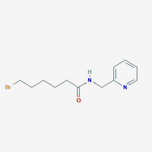 6-bromo-N-(2-pyridylmethyl)hexanamide