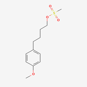 1-Methanesulfonyloxy-4-(4-methoxyphenyl)butane