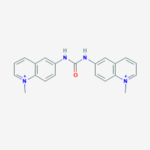 molecular formula C21H20N4O+2 B083770 Quinuronium CAS No. 14910-31-7