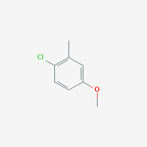 molecular formula C8H9ClO B083772 4-Chloro-3-methylanisole CAS No. 13334-71-9