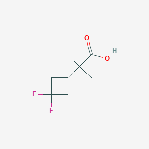2-(3,3-Difluorocyclobutyl)-2-methylpropanoic acid