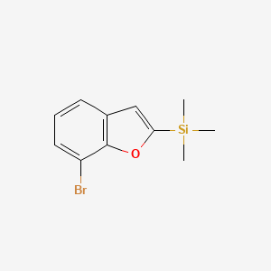 7-Bromo-2-(trimethylsilyl)benzofuran