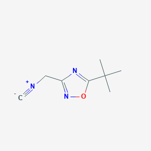 5-(1,1-Dimethylethyl)-3-isocyanomethyl-1,2,4-oxadiazole