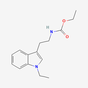 [2-(1-Ethyl-1H-indol-3-yl)-ethyl]-carbamic acid ethyl ester