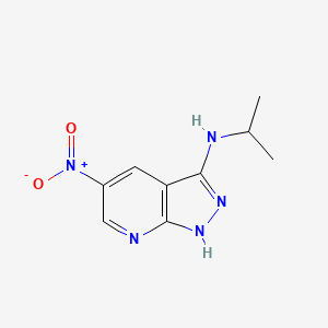 N-isopropyl-5-nitro-1H-pyrazolo[3,4-b]pyridin-3-amine