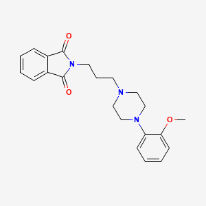 N-[3-[4-(2-methoxyphenyl)-1-piperazinyl]propyl]phthalimide