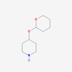 4-(Oxan-2-yloxy)piperidine