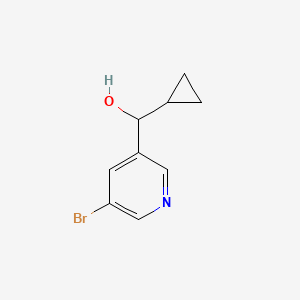 (5-Bromo-pyridin-3-yl)-cyclopropyl-methanol