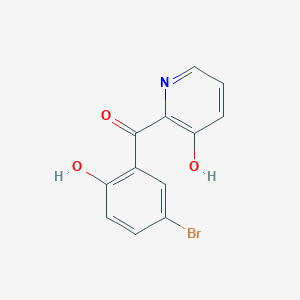 2-(5-Bromo-2-hydroxybenzoyl)-3-hydroxypyridine
