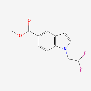 Methyl 1-(2,2-difluoroethyl)-1H-indole-5-carboxylate