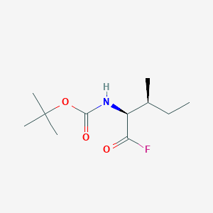 molecular formula C11H20FNO3 B8377632 t-Butoxycarbonylisoleucine fluoride 