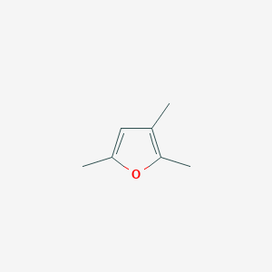 molecular formula C7H10O B083777 2,3,5-三甲基呋喃 CAS No. 10504-04-8