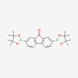 2,7-Bis-(4,4,5,5-tetramethyl-[1,3,2]dioxaborolan-2-yl)-fluoren-9-one