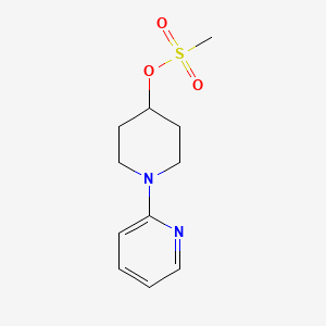 (1-Pyridin-2-ylpiperidin-4-yl) methanesulfonate