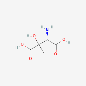 molecular formula C5H9NO5 B8378005 beta-Hydroxy,beta-methyl-aspartic acid 