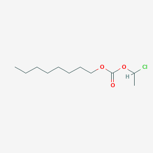 molecular formula C11H21ClO3 B8378011 Octyl 1-chloroethyl carbonate 