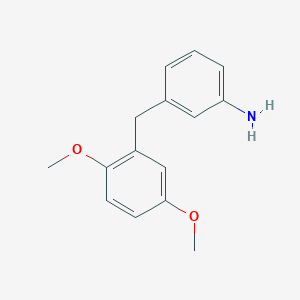 1,4-Dimethoxy-2-(3'-aminobenzyl)benzene