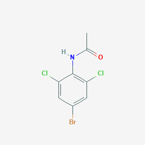 molecular formula C8H6BrCl2NO B083782 N-(4-Bromo-2,6-dichlorophenyl)acetamide CAS No. 13953-09-8